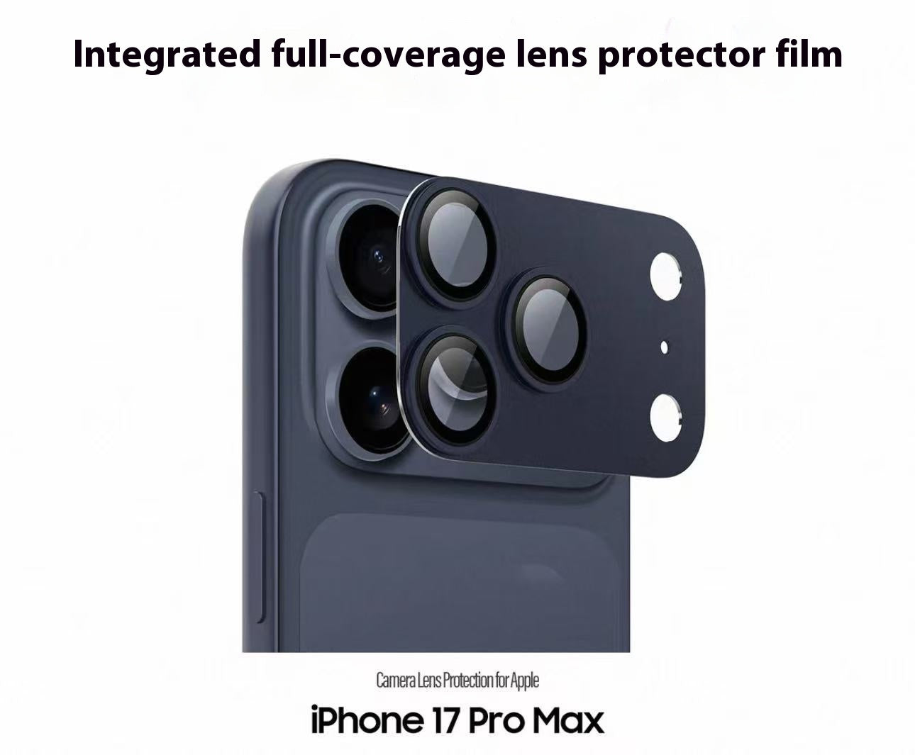 AR Matte Lens Protective Film for iPhone 17 – Anti-Fall Tempered Glass Screen Protector
