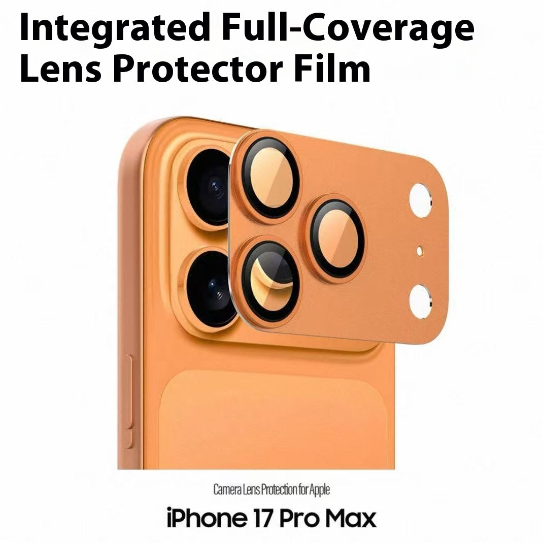 AR Matte Lens Protective Film for iPhone 17 – Anti-Fall Tempered Glass Screen Protector