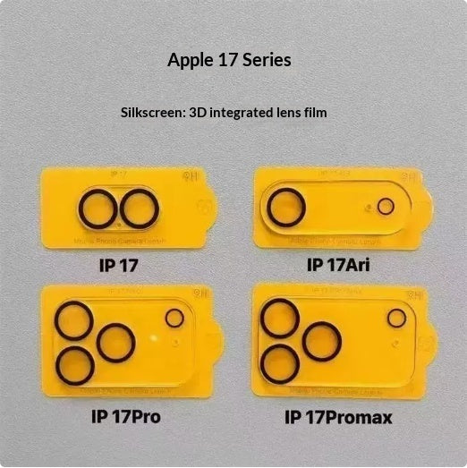 AR Matte Lens Protective Film for iPhone 17 – Anti-Fall Tempered Glass Screen Protector